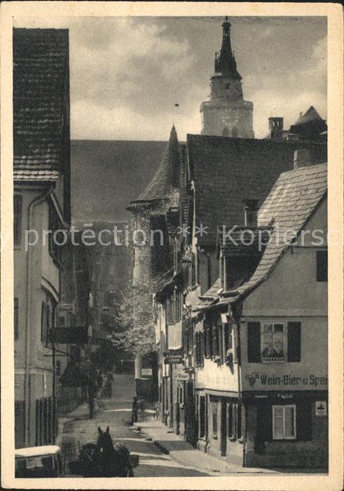 Tuebingen Altstadt