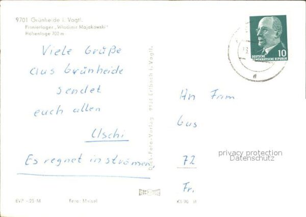 Gruenheide Vogtland Pionierlager Wladimir Majakowski – Bild 2