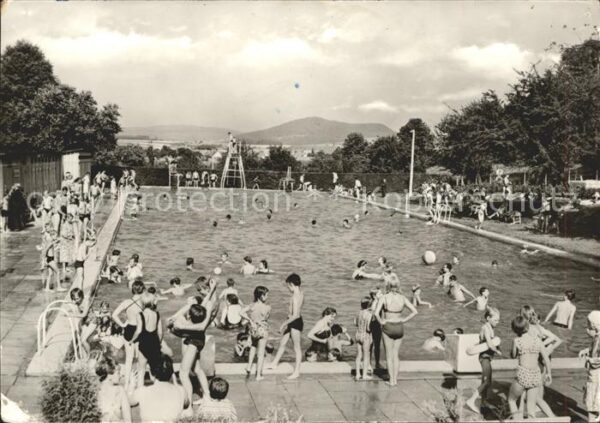 Dermbach Thueringen Rhoen Schwimmbad