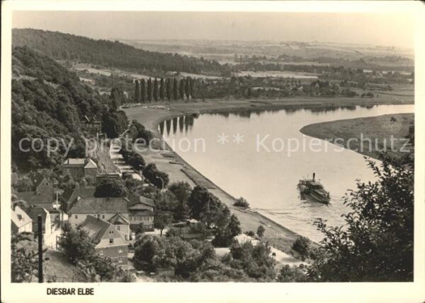 Diesbar-Seusslitz Dampfer Elbe