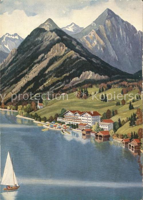 Walchensee Hotel Fischer am See Herzogstand Wetter
