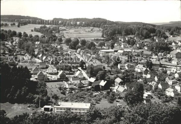 Lobenstein Bad Blick vom Alten Turm