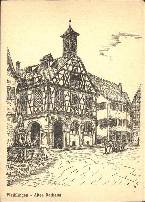 Waiblingen Altes Rathaus