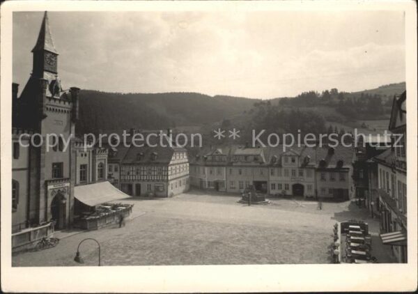 Leutenberg Thueringen Marktplatz
