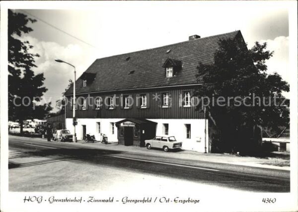 Georgenfeld HOG Grenzsteinhof Zinnwald