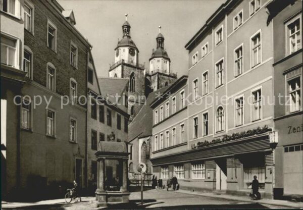 Wittenberg Lutherstadt Holzmarkt
