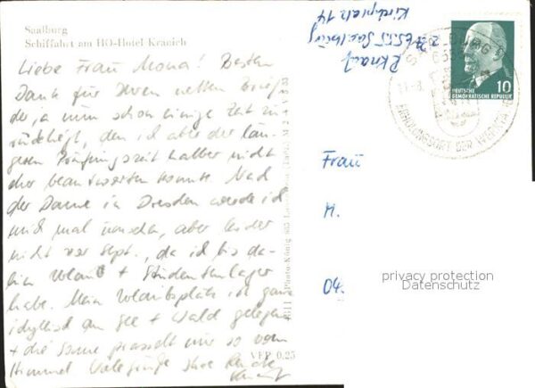 Saalburg Saale Schiffahrt HO Hotel Kranich – Bild 2