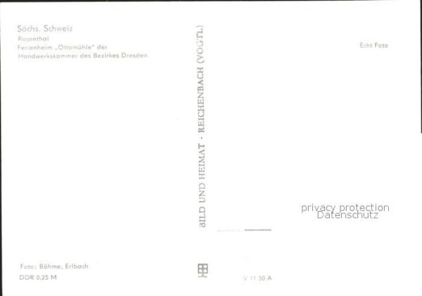 Rosenthal-Bielatal Ferienheim Ottomühle Handwerkskammer Be – Bild 2