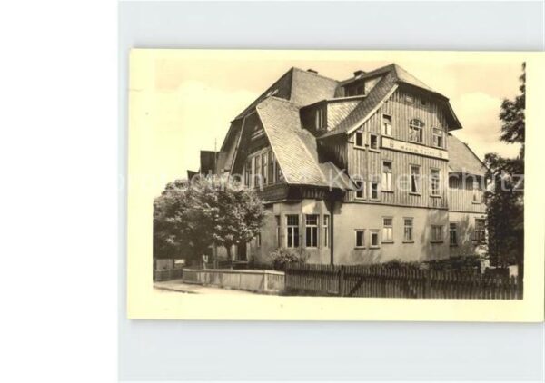 Oberhof Thueringen Erholungsheim Maxim Gorki