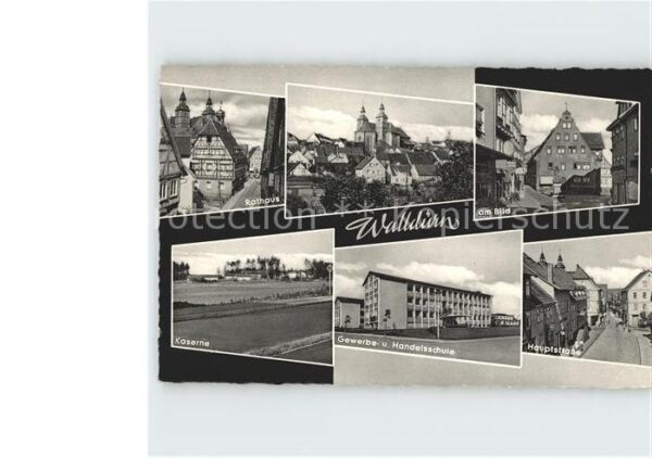 Wallduern Rathaus Hauptstrasse Gewerbe Handelssch