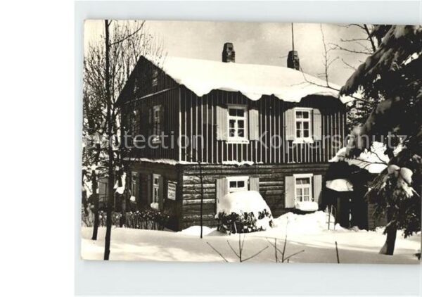 Oberhof Thueringen Gaststätte Forsthaus Sattelbach