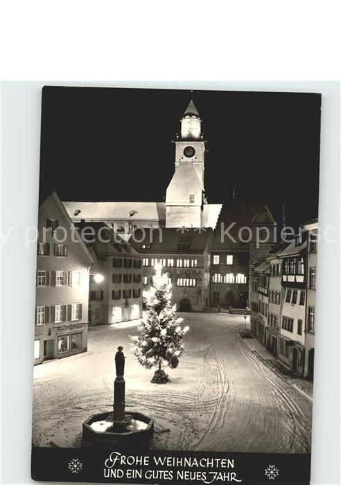 Ueberlingen Bodensee Hofstatt St Nikolausmünster Weihnachtsb