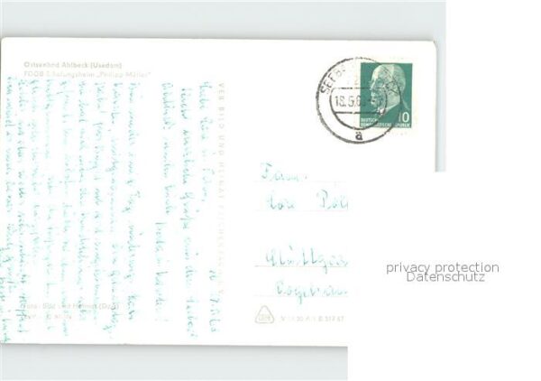 Ahlbeck Ostseebad FDGB Erholungsheim Philipp Müller – Bild 2