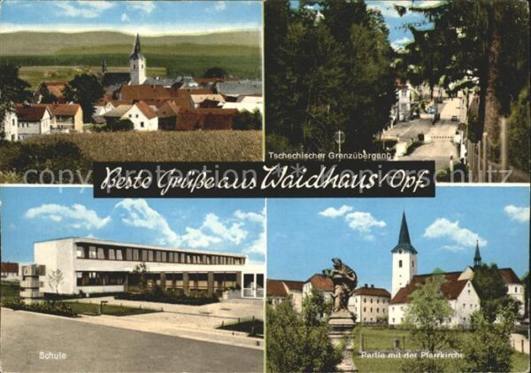 Waidhaus Pfarrkirche Tschechischer Grenzübergagn