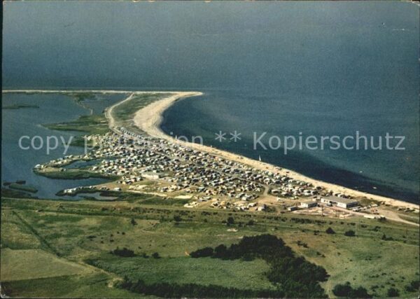 Daenschendorf Fehmarn Fliegeraufnahme Camping Fehmarnbelt