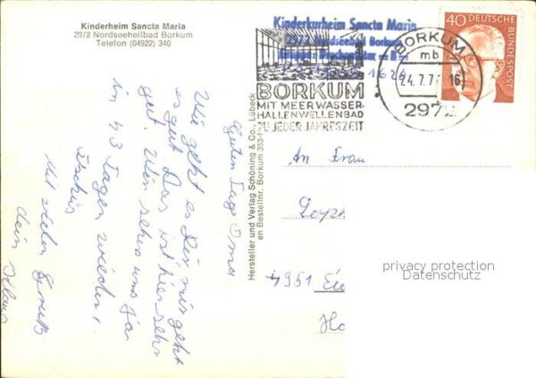 Borkum Kinderheim Sancta Maria – Bild 2