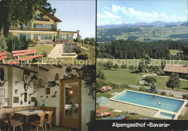 Lindenberg Allgaeu Manzen Alpengasthof Bavaria Schwimmbad