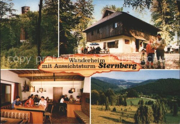 Gomadingen Wanderheim Sternberg mit Aussichtstrum