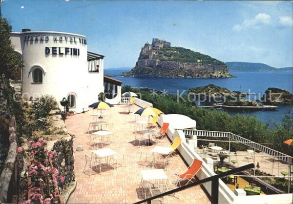 Ischia Strand Hotel Delfini Terme Terrasse