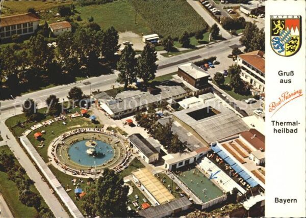 Bad Fuessing Fliegeraufnahme Thermalbad