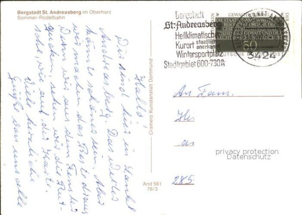 St Andreasberg Harz Sommerrodelbahn – Bild 2