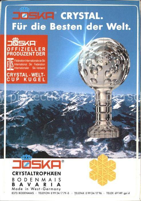 Bodenmais Joska Crystaltrophäen