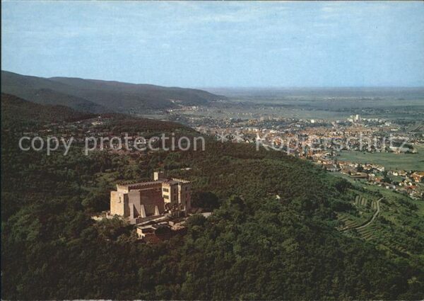 Hambach Weinstrasse Fliegeraufnahme Schloss