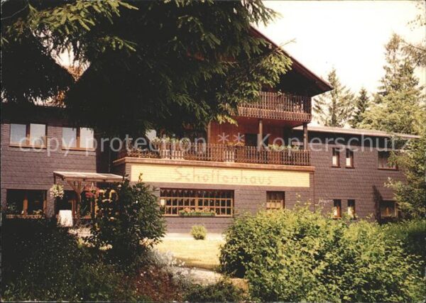 Manebach Waldgaststätte Schöffenhaus