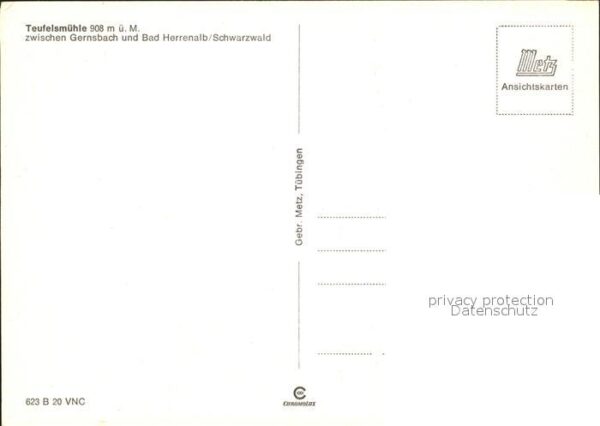 Teufelsmuehle zwischen Gernsbach und Bad Herrenalb – Bild 2