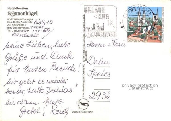 Bad Bevensen Hotel Pension Sonnenhügel – Bild 2