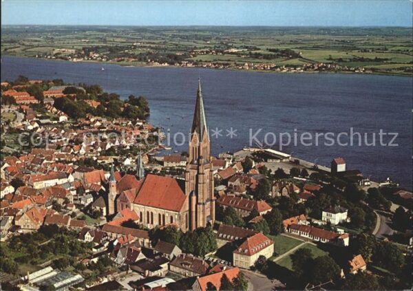 Schleswig Holstein Fliegeraufnahme St. Petri-Dom