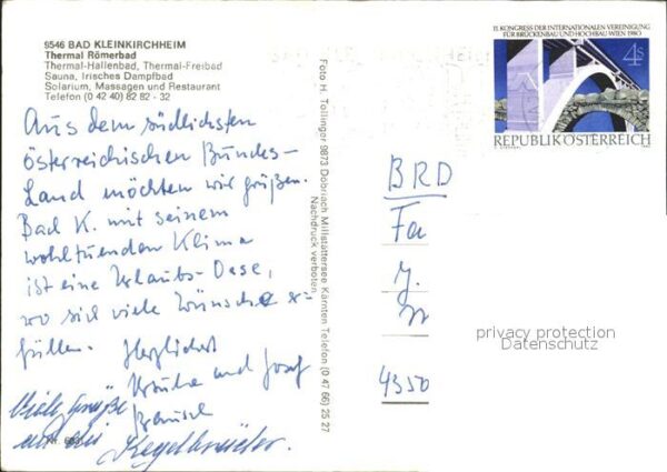 Bad Kleinkirchheim Kaernten Fliegeraufnahme Thermalbad – Bild 2