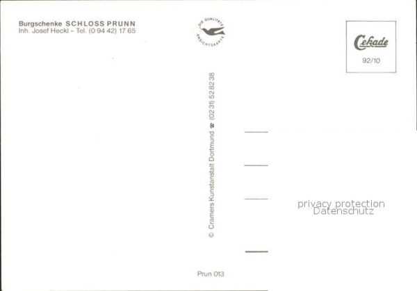 Riedenburg Altmuehltal Burgschenke Schloss Prunn – Bild 2