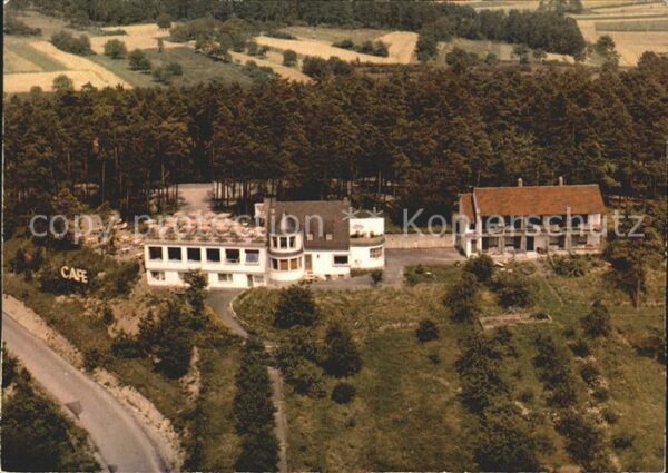 Bad Kissingen Kurheim Sonnenhügel Cafe Fliegeraufnahm