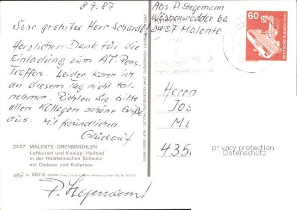 Gremsmuehlen Fliegeraufnahme mit Dieksee und Kellers – Bild 2
