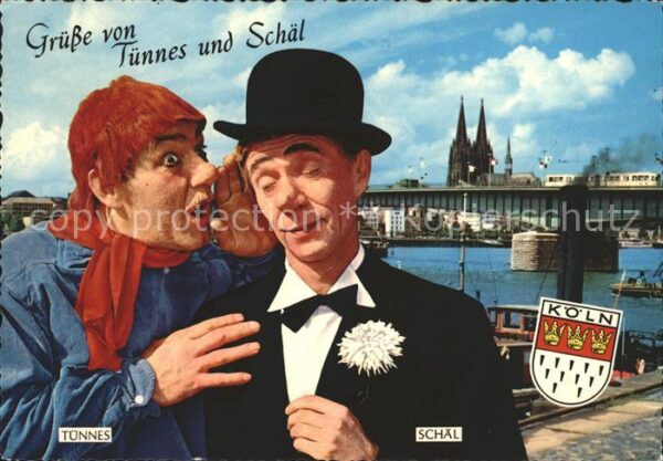 Koeln Rhein Tünnes und Schäl
