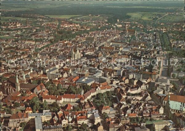 Augsburg Fliegeraufnahme