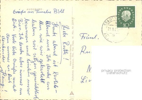Augsburg Fliegeraufnahme – Bild 2