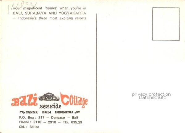 Jakarta Bali-Seaside-Cottage Hotel-Mirama Ambar – Bild 2