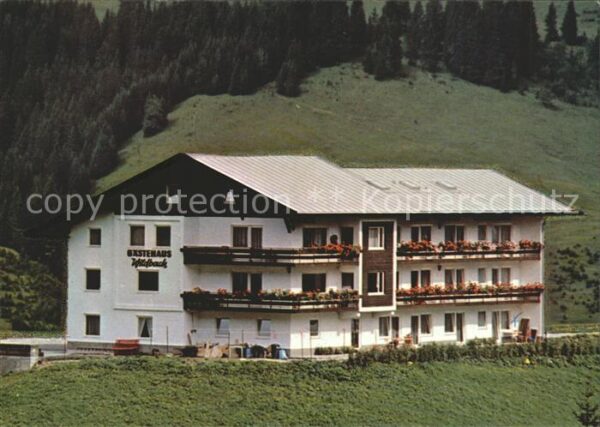 Mittelberg Kleinwalsertal Gästehaus Wildbach