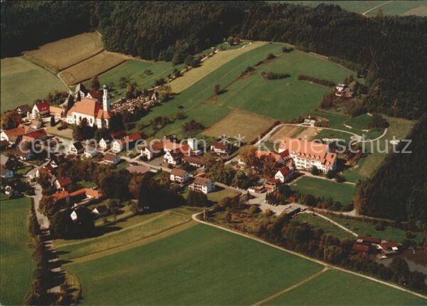 Violau Fliegeraufnahme Wallfahrtskirche Pfarrh