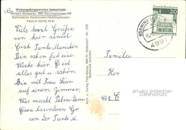 Boerninghausen Wiehengebirgspension Immenheim – Bild 2