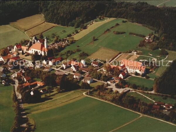 Violau Fliegeraufnahme Wallfahrtskirche mit Pf