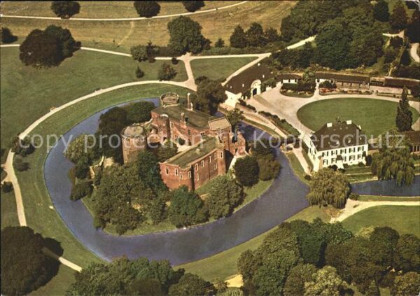 Linn Krefeld Fliegeraufnahme Wasserburg Linn