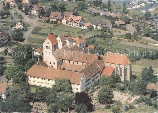 Insel Reichenau Fliegeraufnahme Marienmünster