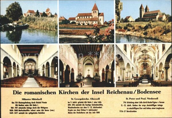 Insel Reichenau Kirchen der Insel