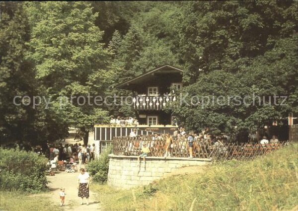 Wernigerode Harz HO Gaststätte Christianental