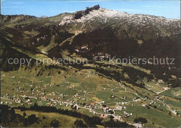 Kleinwalsertal Fliegeraufnahme Hirschegg Hoch-Ifen Sch