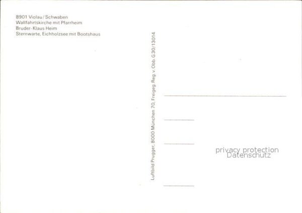 Violau Fliegeraufnahme Wallfahrtskirche mit Pf – Bild 2
