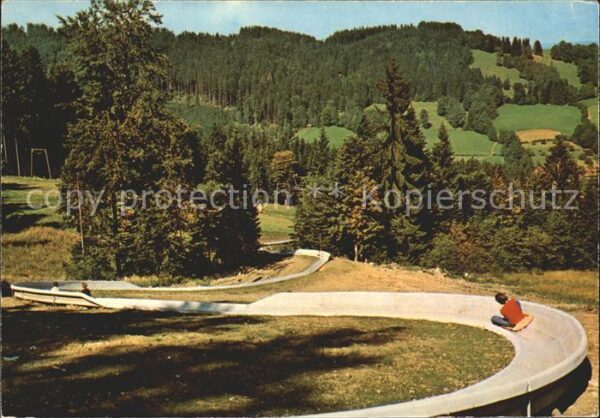 Muenchen Brombergbahn Sommerrodelbahn